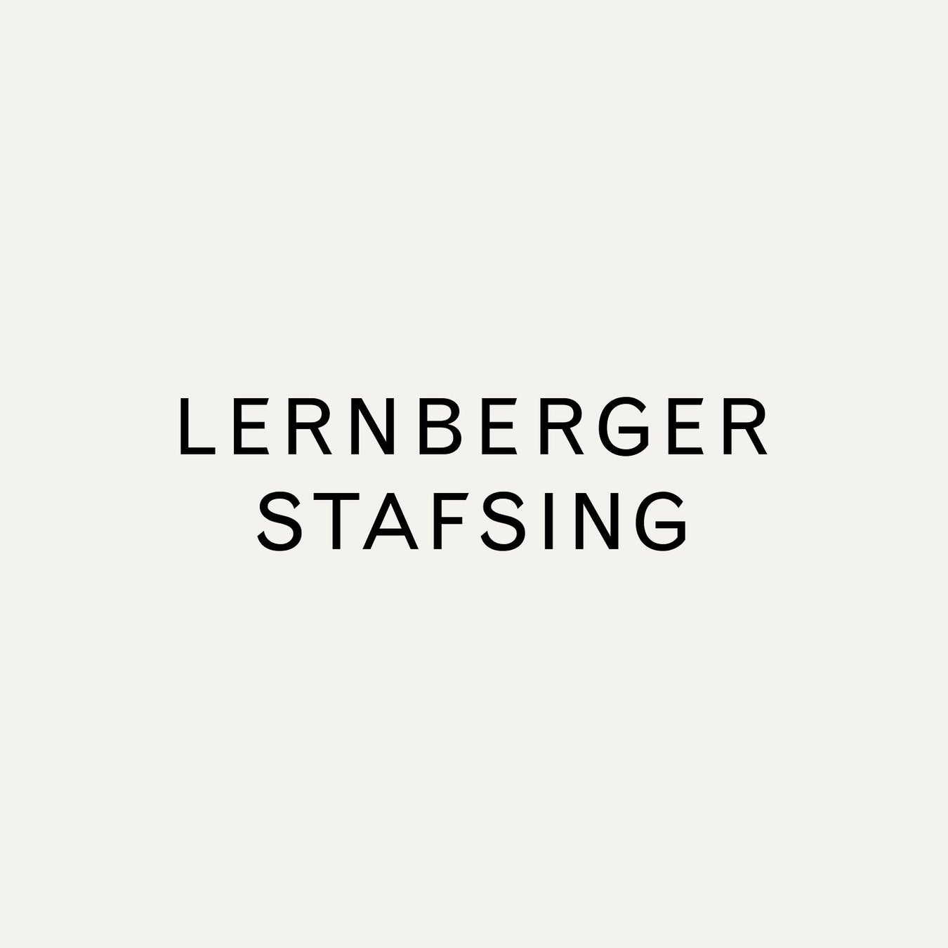 LERNBERGER STAFSING