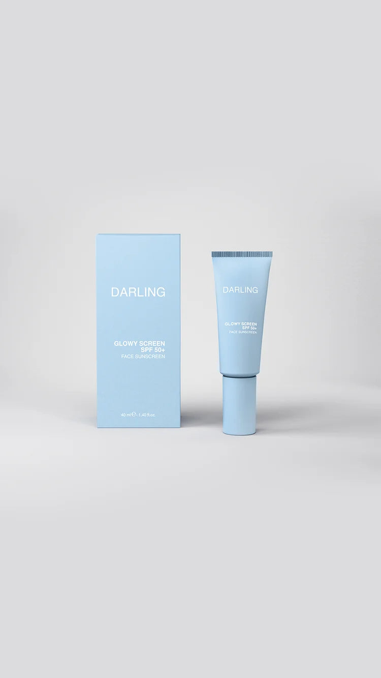 Glowy Screen ansigtssolcreme SPF 50+